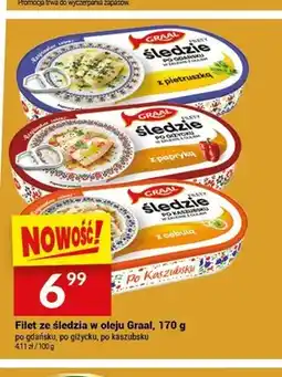Twój Market Filet ze śledzia w oleju Graal po gdańsku oferta
