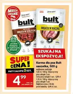 Twój Market Karma dla psa Bult bogata w dziczyznę oferta