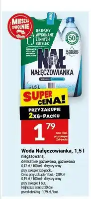 Twój Market Woda niegazowana Nałęczowianka oferta