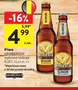 Intermarche Piwo Grimbergen Blanche oferta