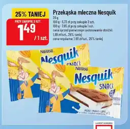 Polomarket Przekąska mleczna Nesquik oferta