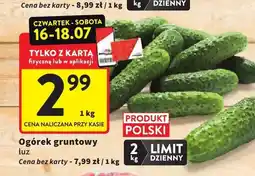 Intermarche Ogórek gruntowy luz oferta