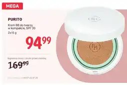 Rossmann Krem BB do twarzy w kompakcie Purito 2-pak SPF 30 oferta