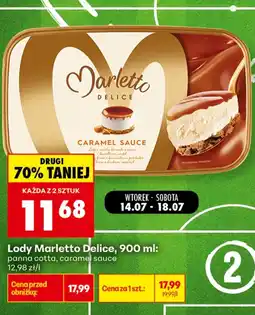 Biedronka Lody Marletto oferta