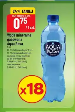 Polomarket Woda mineralna gazowana Aqua Rosa oferta