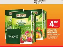 Chorten Herbata zielona Big-Active Malina i marakuja oferta