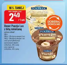 Polomarket Deser Poezja Lux waniliowy z bitą śmietaną Polmlek oferta