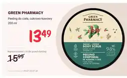 Rossmann Peeling do ciała cukrowo-kawowy Green Pharmacy oferta