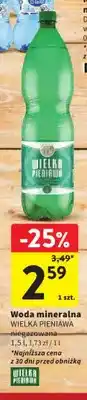 Intermarche Woda mineralna niegazowana Wielka Pieniawa oferta