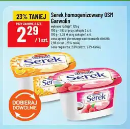 Polomarket Serek homogenizowany waniliowy OSM Garwolin oferta