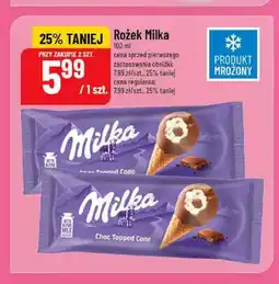 Polomarket Lody rożek Milka Choc Topped Cone oferta