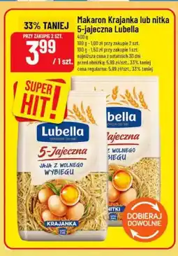 Polomarket Makaron Krajanka 5-jajeczna Lubella oferta