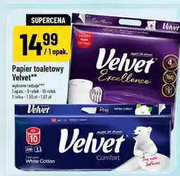 Polomarket Papier toaletowy Velvet Excellence oferta