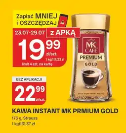 Chorten Kawa instant MK Café Premium Gold oferta