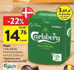 Intermarche Piwo Carlsberg Premium Pilsner 4-pak oferta