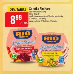 Polomarket Sałatka z tuńczykiem Rio Mare Insalatissime Kukurydza oferta