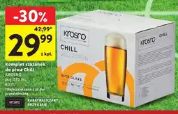Intermarche Komplet szklanek do piwa Krosno Chill Collection oferta