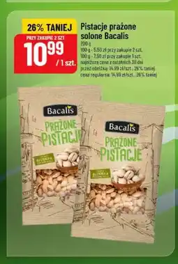 Polomarket Pistacje prażone solone Bacalis oferta