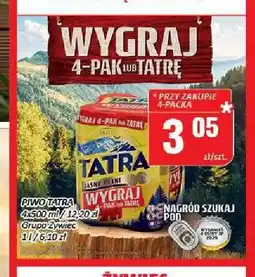Chorten Piwo Tatra Jasne Pełne 4-pak oferta