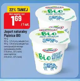 Polomarket Jogurt naturalny Piątnica BIO oferta