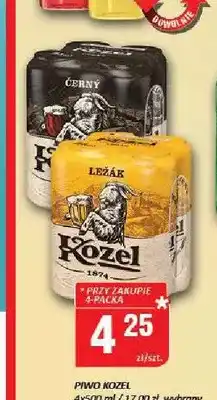 Chorten Piwo Kozel Černý 4-pak oferta