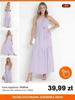 Born2be Sukienka maxi rozkloszowana Born2be oferta