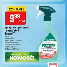 Polomarket Spray do czyszczenia i dezynfekcji Sanytol oferta