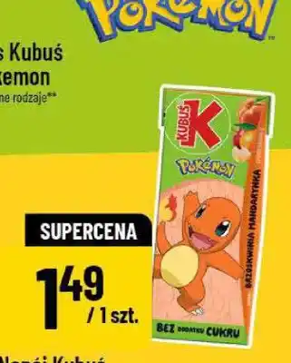 Polomarket Napój Kubuś Pokemon oferta