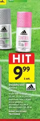 Intermarche Dezodorant roll-on Adidas 6 in 1 dla mężczyzn oferta
