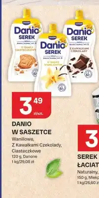 Chorten Serek homogenizowany Danio w saszetce o smaku waniliowym oferta