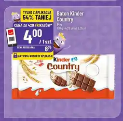 Polomarket Baton Kinder Country 4-pak oferta