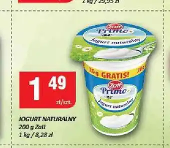 Chorten Jogurt naturalny Zott Primo oferta