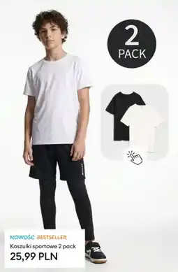 Sinsay Koszulki sportowe Active 2-pak oferta