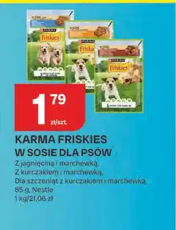 Chorten Karma dla psów Friskies w sosie z jagnięciną i marchewką oferta