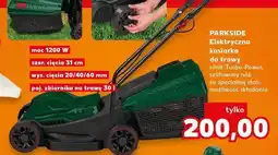 Kaufland Elektryczna kosiarka do trawy Parkside oferta
