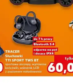Kaufland Słuchawki sportowe Tracer T11 Sport TWS BT oferta