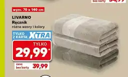 Kaufland Ręcznik LIVARNO 70x140 cm oferta