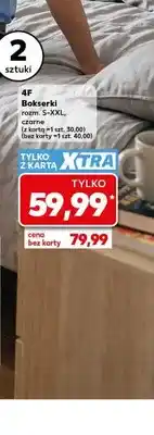Kaufland Bokserki męskie 4F 2-pak oferta