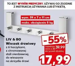 Kaufland Wieszak drzwiowy Liv & Bo oferta