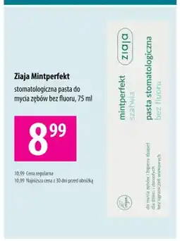 Hebe Pasta do zębów Ziaja Mintperfekt szałwia bez fluoru oferta