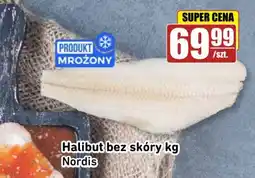 API MARKET Halibut bez skóry kg Nordis oferta