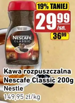 API MARKET Kawa rozpuszczalna Nescafe Classic oferta