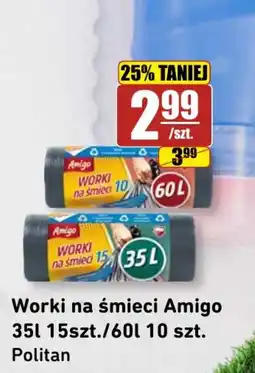 API MARKET Worki na śmieci Amigo oferta