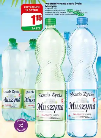 Dino Woda mineralna Skarb Życia Muszyna oferta