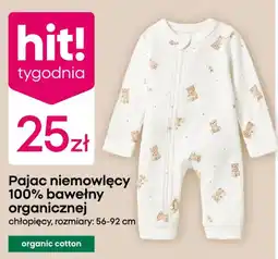 Pepco Pajac niemowlęcy 100% bawełny organicznej oferta