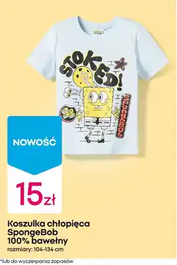 Pepco Koszulka chłopięca SpongeBob oferta