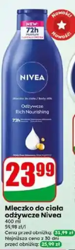 Dino Mleczko do ciała odżywcze Nivea oferta