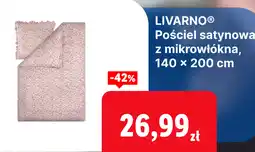 Lidl Pościel satynowa z mikrowłókna oferta