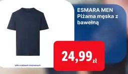 Lidl ESMARA MEN Piżama męska z bawełną oferta