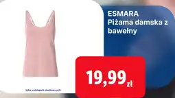 Lidl ESMARA Piżama damska z bawełny oferta